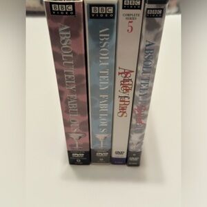 AB FAB Complete 5 Seasons DVD collection with AB FAB Special DVD